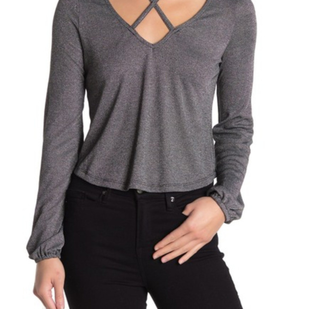 NWT cupcakes and cashmere Fitch Metallic Size XS